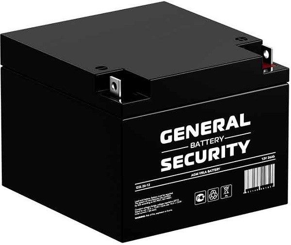 Аккумулятор;;General;Security;GSL26-12 100390