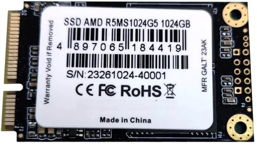 Накопитель;SSD;mSATA;AMD;R5MS1024G5;1000;ГБ 103063