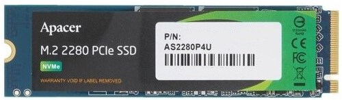 Накопитель;SSD;M.2;2280;Apacer;AP256GAS2280P4U-1;256;ГБ 103083