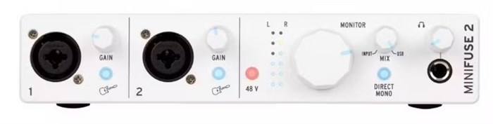 Аудиоинтерфейс;;Arturia;MiniFuse;2;White 127258