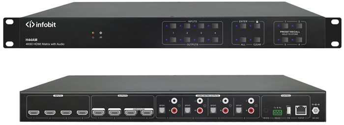 Коммутатор;матричный;Infobit;iMatrix;H44AM 127327