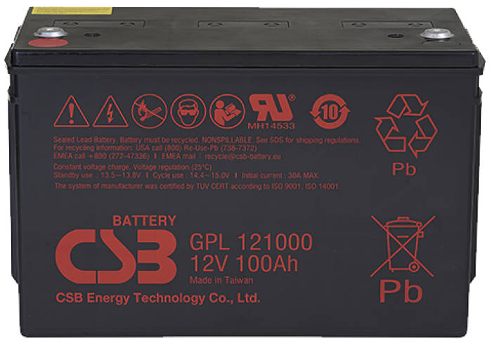 Аккумулятор;;CSB;GPL;121000 100155