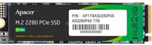 Накопитель;SSD;M.2;2280;Apacer;AS2280P4;1000;ГБ 103101