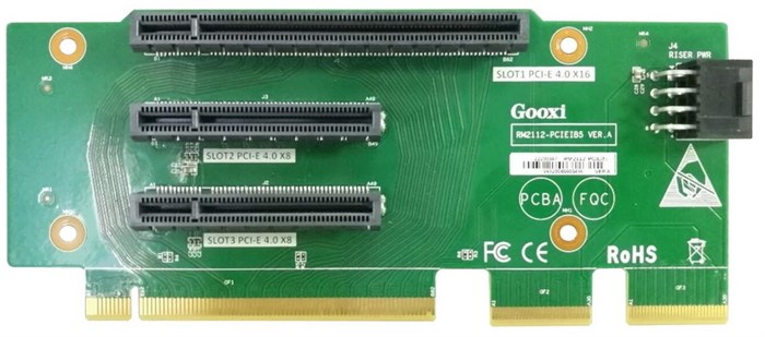 Карта;расширения;;Gooxi;SL2108-748-PCIE10-M-L 127587