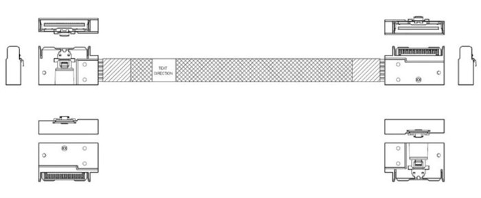 Кабель;;JPC;P732EGB00800-1 128213