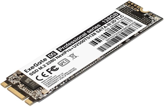 Накопитель;SSD;M.2;2280;Exegate;NextPro+;UV500TS128;128;ГБ 103185
