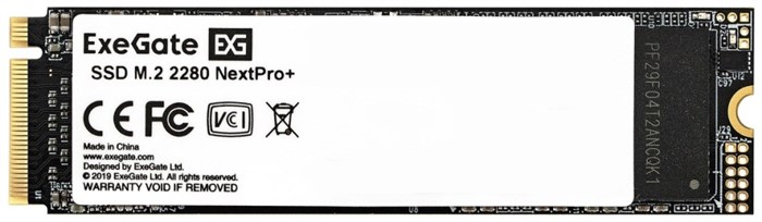 Накопитель;SSD;M.2;2280;Exegate;NextPro+;KC2000TP256;256;ГБ 103195