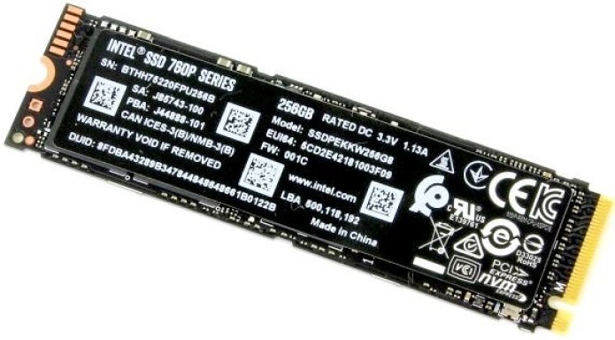 Накопитель;SSD;M.2;2280;Intel;SSDPEKKW256G8XT;256;ГБ 103233
