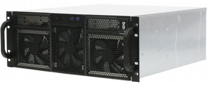 Корпус;серверный;4U;Procase;RE411-D2H14-E-55 129286