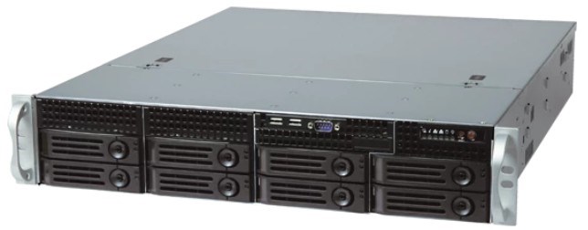 Корпус;серверный;2U;Ablecom;CS-R25-41P 129612