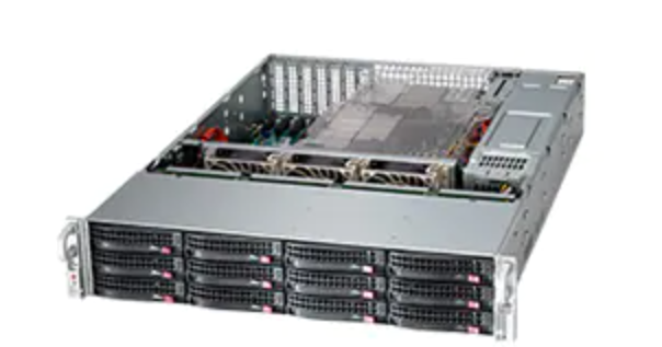 Корпус;серверный;2U;Supermicro;CSE-826BAC12-R1K23LPB 129638
