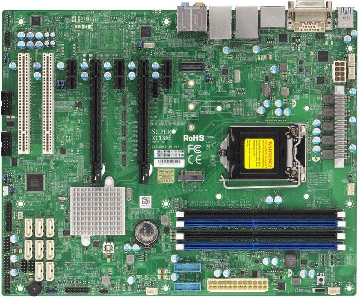 Материнская;плата;ATX;Supermicro;MBD-X11SAE-B 129685
