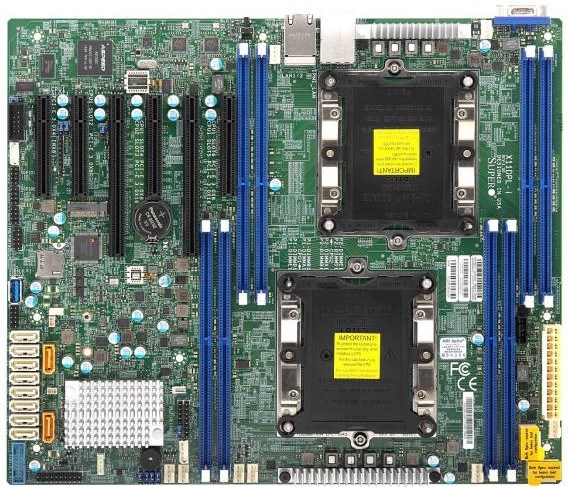 Материнская;плата;ATX;Supermicro;MBD-X11DPL-I-B 129703