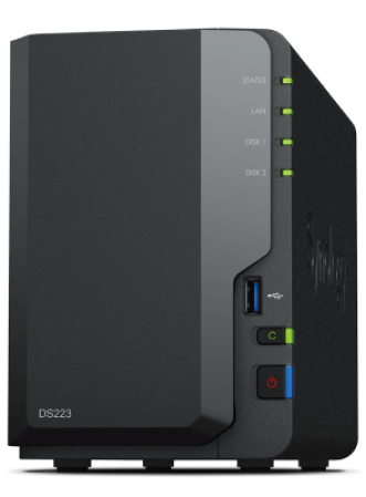 Сетевой накопитель  Synology DiskStation DS223 130761