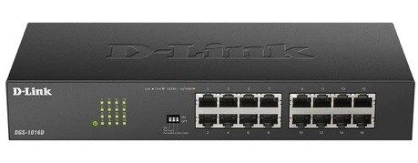 Коммутатор неуправляемый D-link DGS-1016D/J1A 130854
