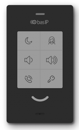 Аудиодомофон  BAS-IP SP-03 BLACK 131055