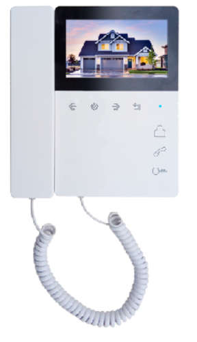 Видеодомофон  Tantos Elly с трубкой 131296