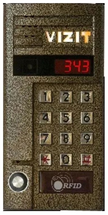 Вызывная панель  VIZIT БВД-343RT 131304