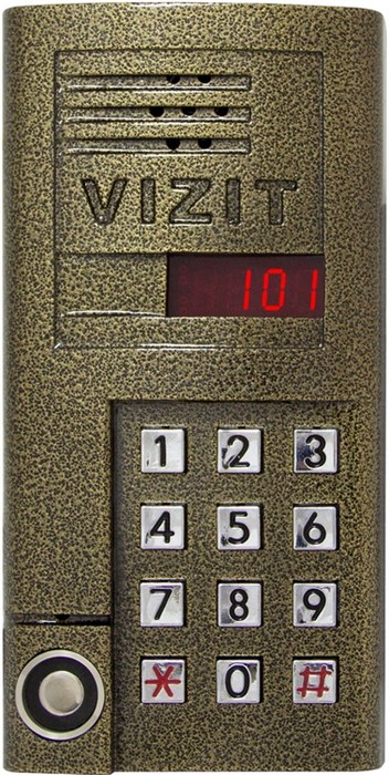 Вызывная панель  VIZIT БВД-SM101T 131308