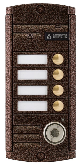 Вызывная панель  Activision AVP-454 (PAL) TM Медь 131419