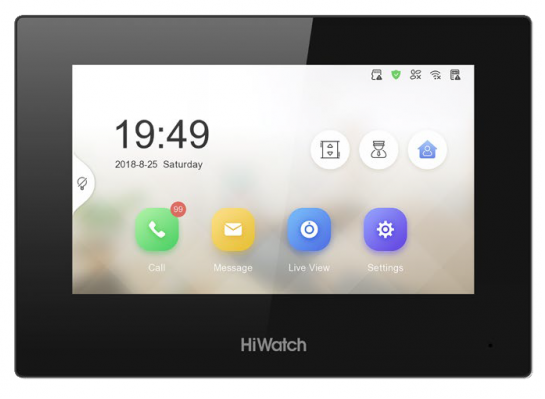 Видеодомофон  HiWatch VDP-H3212W 131422