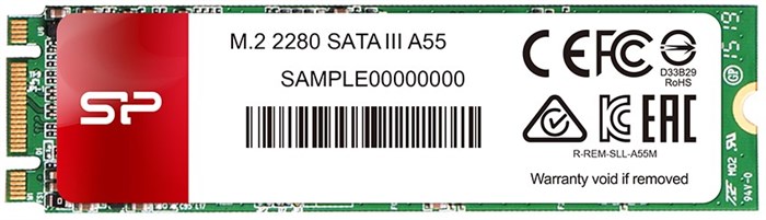 Накопитель;SSD;M.2;2280;Silicon;Power;SP512GBSS3A55M28;512;ГБ 103589