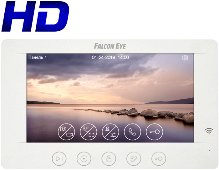 Видеодомофон  Falcon Eye Cosmo HD Wi-Fi VZ 131508