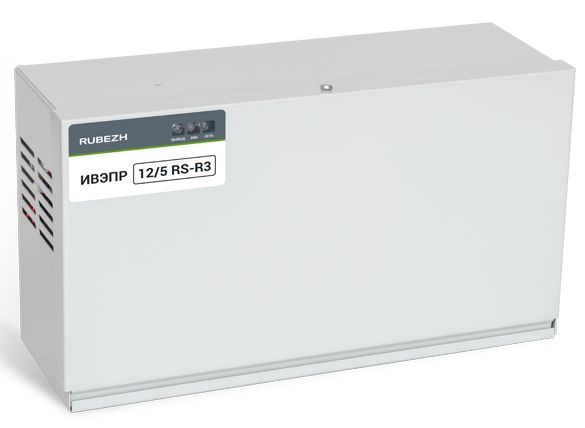 Источник питания  Рубеж ИВЭПР 12/5 RS-R3 2х12 БР 131753