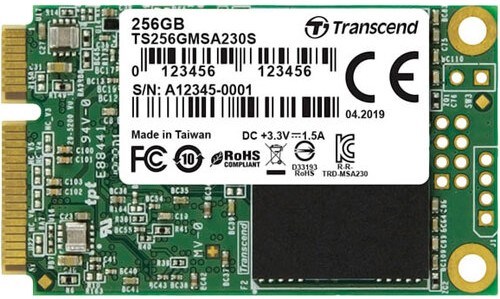 Накопитель;SSD;mSATA;Transcend;TS256GMSA230S;256;ГБ 103638