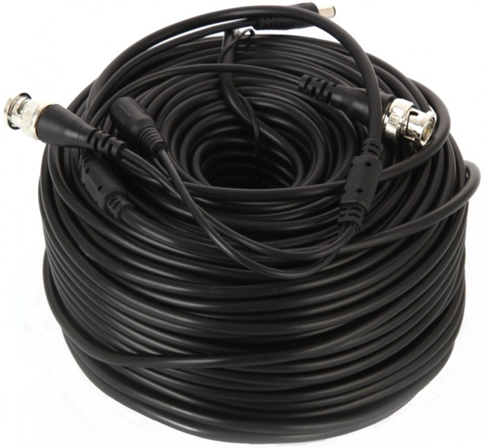 Кабель  Falcon Eye BNC-BNC для видеонаблюдения (с питанием) L=50m 132273