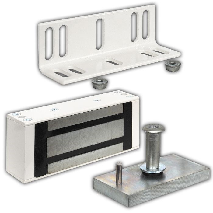 Замок электромагнитный Олевс М1-200 с уголком 132515