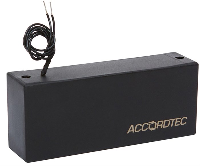 Замок  AccordTec ML-300П с уголком, цвет черный 132529