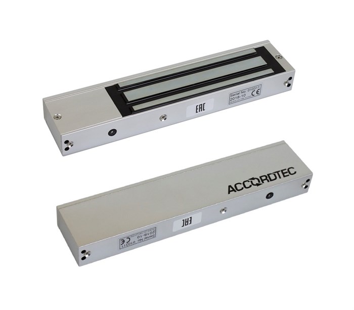 Замок электромагнитный AccordTec ML-350ALN с герконом 132616