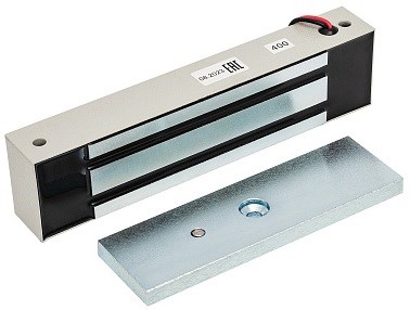 Замок  AccordTec ML-400 K-2 с уголком, цвет серый 132673