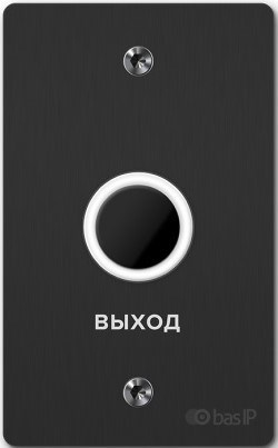 Кнопка выхода BAS-IP SH-45TR BLACK 132836