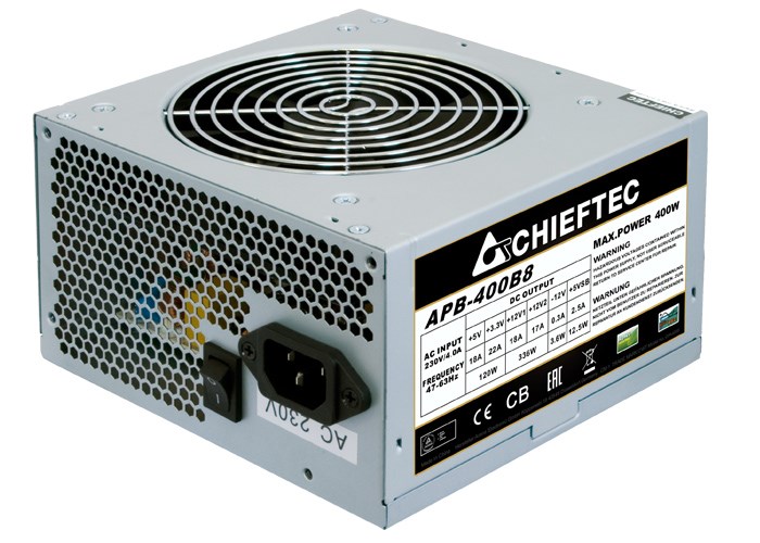Блок;питания;ATX;Chieftec;APB-400B8 103737
