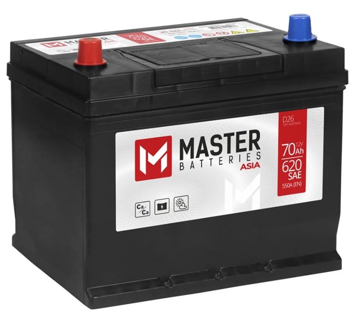 Батарея;;MASTER;BATTERIES;MBA701 100450