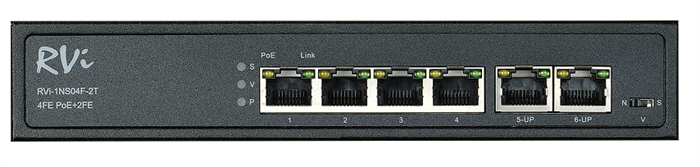 Коммутатор  RVi RVi-1NS04F-2T 135813
