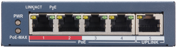 Коммутатор  HiWatch SWT-1105P 135814