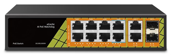 Коммутатор  Tantos TSn-8FP12F2S2 135865