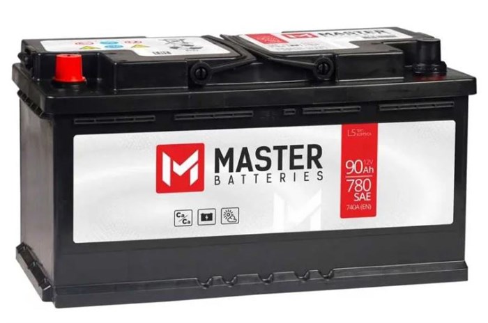 Батарея;;MASTER;BATTERIES;MB900 100454