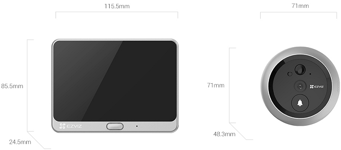Звонок  EZVIZ DP2C 136868