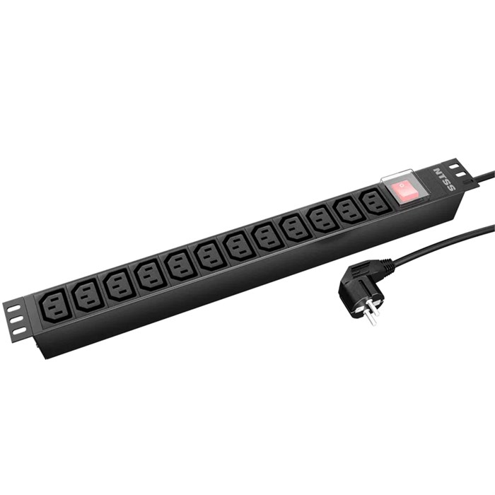 Блок розеток 19", 12 розеток NTSS NTSS-PDU-DA2041 137049