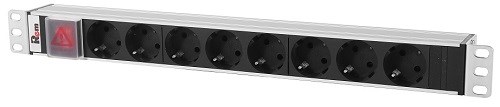 Блок розеток 19", 8 розеток ЦМО R-10-8S-V-440-Z 137053