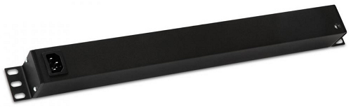 Блок розеток 19", 8 розеток Hyperline SHE19-8SH-S-IEC 137064