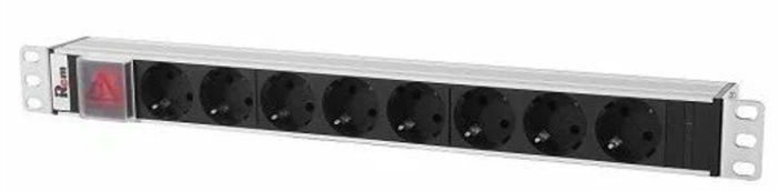 Блок розеток 19", 8 розеток ЦМО R-10-8S-V-440-1.8 137077