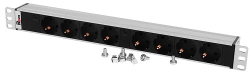 Блок розеток 19", 8 розеток ЦМО R-32-8S-I-440-K 137117