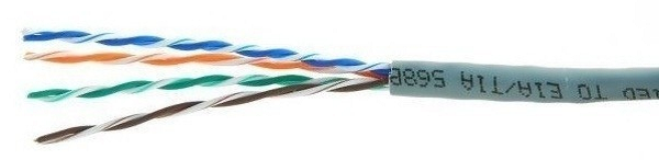 Кабель витая пара U/UTP 6 кат. 4 пары Cablexpert UPC-6004-SOL 137396