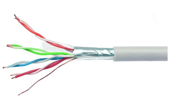Кабель витая пара F/UTP 6 кат. 4 пары Cablexpert FPC-6057-4-CU/100 137479