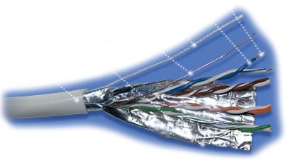 Кабель витая пара F/UTP 5e кат. 4 пары TopLAN TOP-5EFTP4PR-OUT-TR 137513